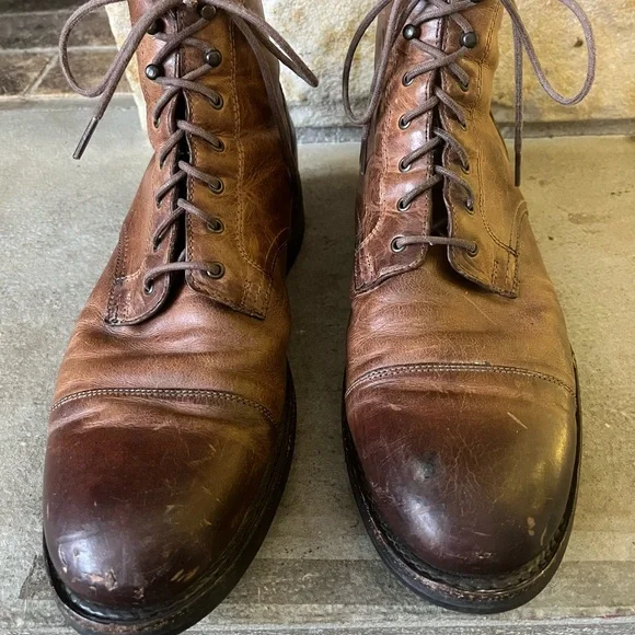 EUC Men’s Wolverine BLVD Cap Toe Boots. Size 11.5. - Picture 3 of 7